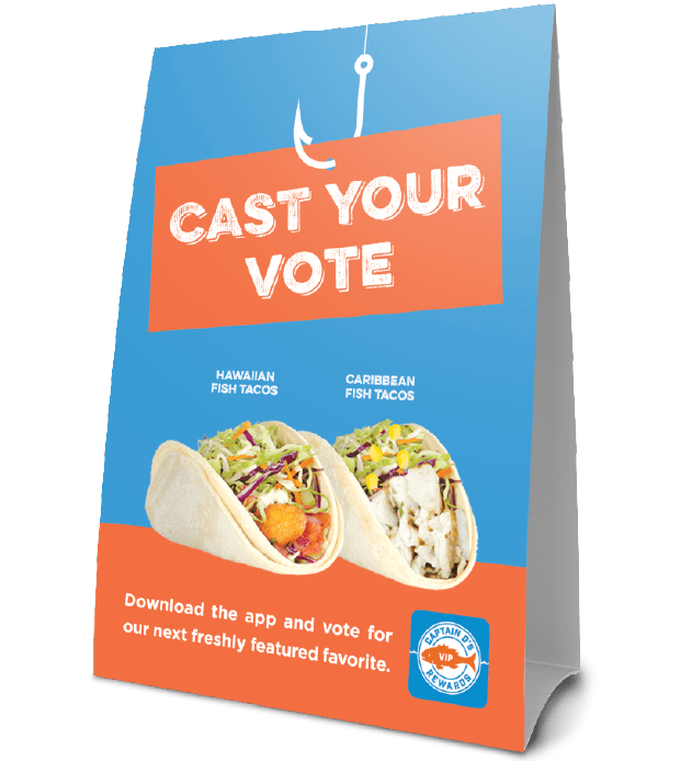 Captain D's Cast Your Vote